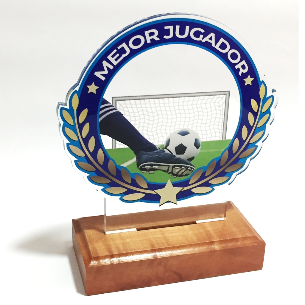 Acrílico Mejor Jugador Color
