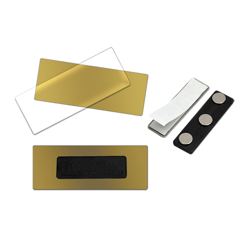 Piocha Rectangular oro