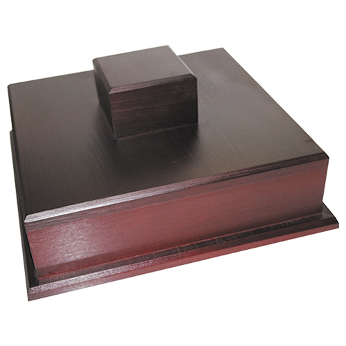 Base de Madera Cuadrada